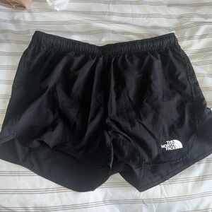 North face lined shorts